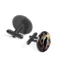 thumbnail image 2 of Crow Stylish Silver Jewelry Cufflink Sets Made of Stainless Steel for Formal Attire - Ideal for Weddings, Banquets, and Business Meetings, 2 of 6