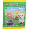 thumbnail image 1 of LEGO Minecraft: Alex Minifigure with Baby Llama and Bee, 1 of 4