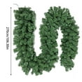 thumbnail image 3 of 9 Foot Artificial Christmas Garland Greenery, Non-Lit Norfolk Pine Garland for Indoor Outdoor Holiday Decor, Extra Long Xmas Decorations for Mantle Staircase Doorway Wall, 3 of 8