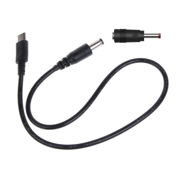 Power Delivery Cable USB C to DC5.5x2.1mm Output for Monitors and Radio Gear