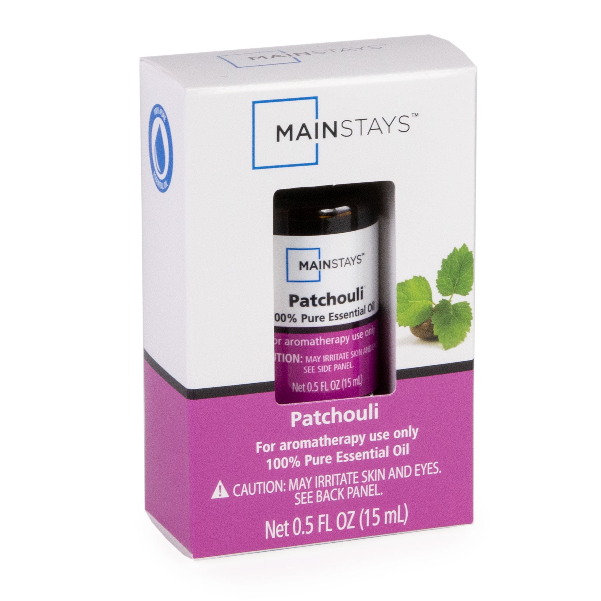 Mainstays Pure Patchouli Essential Oil, 15ml, 1 Pack