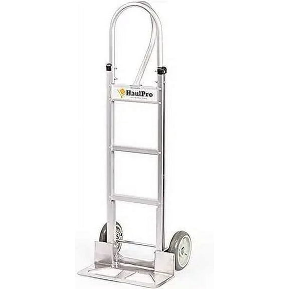 Aluminum Hand Truck-Vertical Loop Handle-8" hard rubber tires-