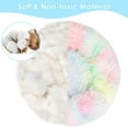 thumbnail image 4 of AUTOWT Calming Dog Bed for Small Dogs Cats, Donut Cuddler Cozy Warm Anti-Anxiety Dog Cat Cushion Mat, Ultra Soft Fluffy Plush Round Pet Pillow Non-Slip Bottom Machine Washable, 4 of 8