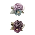 thumbnail image 1 of 2 piezas Coréen Châle Broche Broche Marié Corsage de Mariée, 1 of 9