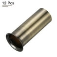 thumbnail image 3 of Uxcell 3 Inch Tall Chandelier Sleeves Base Holder Candle Socket Covers Bronze 12 Pack, 3 of 5