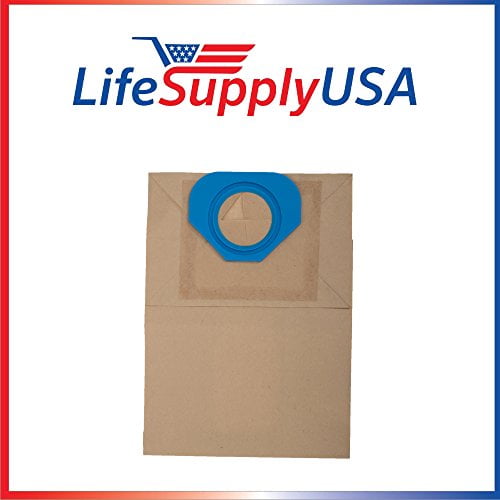 5 Pack Vacuum Bags Compatible with Nilfisk Advance HDS1005 fit 82222900 by LifeSupplyUSA