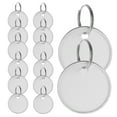 thumbnail image 4 of YEAHIBABY 80pcs Round Key Tags with Metal Rings Blank Paper Labels for Easy Identification of Keys Backpacks DIY Crafts, 4 of 6