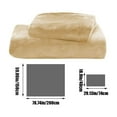 thumbnail image 2 of TOUMENY Crystal Fleece Sheet Set, Ultra Soft Non Pilling Velvet Flannel Bedding, Cozy Warm Winter Bed Sheets for Guest Rooms Kids Rooms RVs, 2 of 6