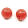 thumbnail image 1 of Mango de palanca de juego de arcade, bola de perilla roja, diámetro de 32 mm, rosca M8, 2 piezas, 1 of 1
