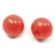 thumbnail image 1 of Mango de palanca de juego de arcade, bola de perilla roja, diámetro de 32 mm, rosca M8, 2 piezas, 1 of 1