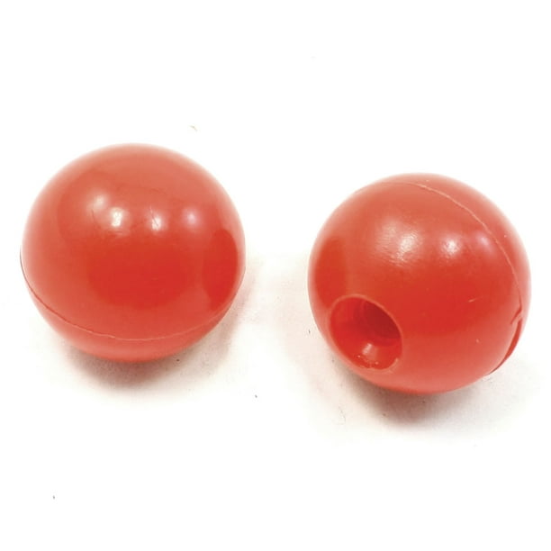 Mango de palanca de juego de arcade, bola de perilla roja, diámetro de 32 mm, rosca M8, 2 piezas