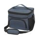 thumbnail image 2 of Bolsa térmica aislada, reutilizable con correa ajustable, bolsa Bento para comida, contenedor para cena para senderismo, trabajo, escuela, Azul oscuro, 2 of 8