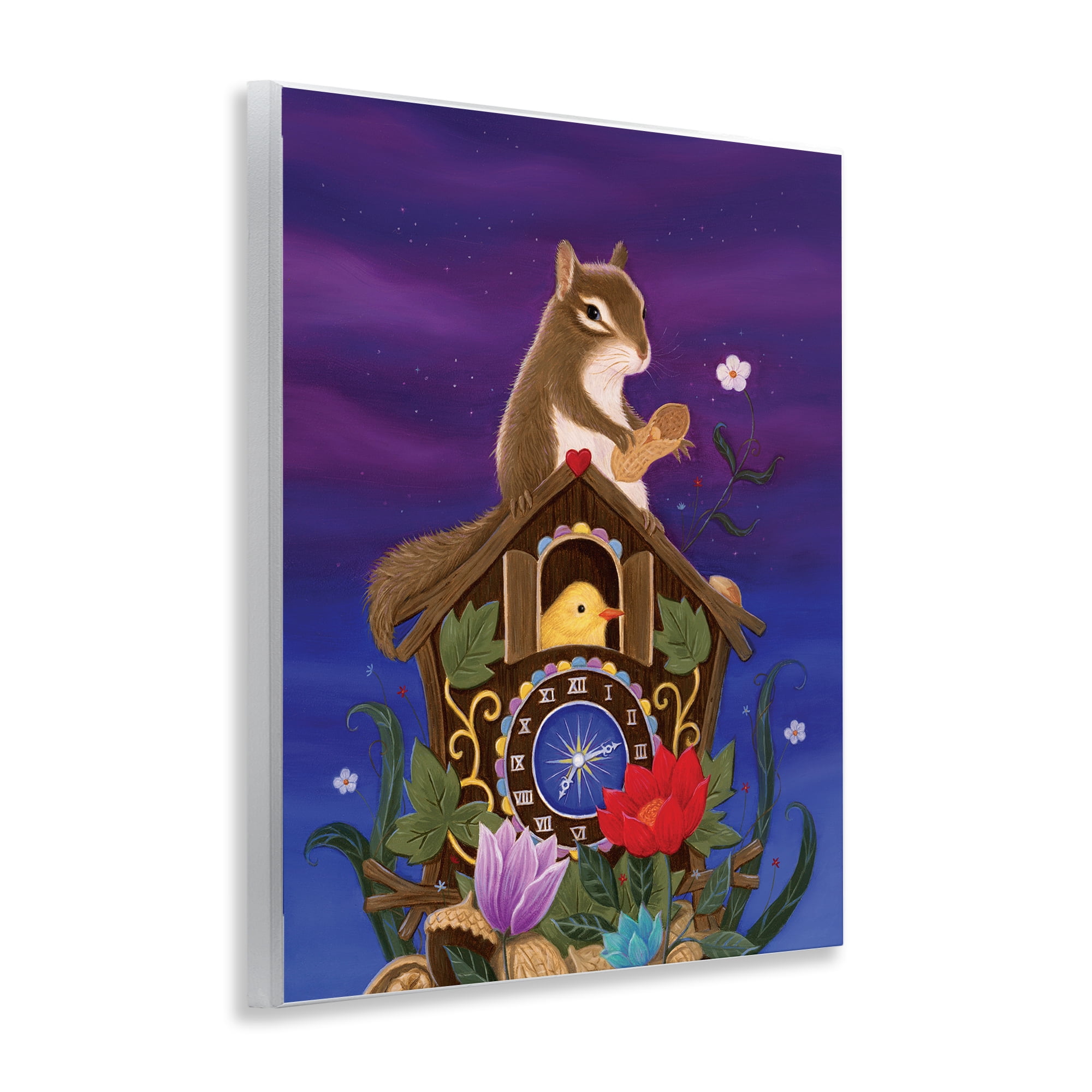 Stupell Industries Nighttime Snack Squirrel Wall Plaque Art, design by Gina Matarazzo