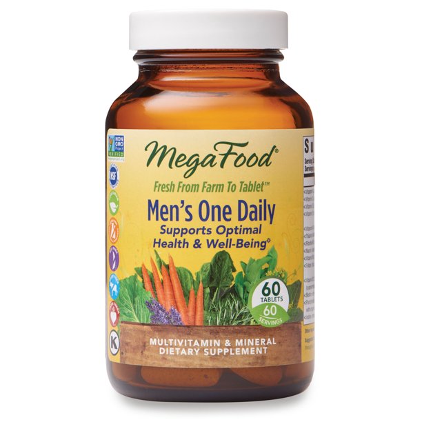 MegaFood, Men's One Daily, Daily Multivitamin and Mineral Dietary