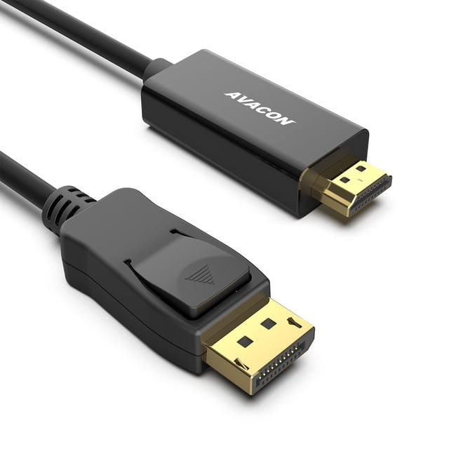 Cable AVACON DisplayPort 4K a HDMI 1.4 de 1,8 m para Lenovo y HP