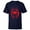 Navy, variant on Marvel Spider-Man Into the Spider-Verse Red Icon - Short Sleeve T-Shirt for Kids -Customized-Athletic Heather