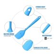 thumbnail image 4 of Silicone Spatula Small Rubber Spatula Mixing Spatula 5 x 8.5 inches, 4 of 5