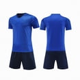 thumbnail image 2 of HCNTES Kid Boys Summer Shorts Set 2 Piece Short Sleeve Tees and Athletic Gym Shorts for Boys 6T 7T 8T 9T 10T 11T Children's Summer Back to School Clothing(F02-L,5-6 Years), 2 of 4