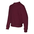 thumbnail image 2 of Jerzees Crew Neck Sweatshirt (562B) Maroon, L, 2 of 5