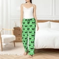 thumbnail image 4 of Sikiie alien cartoons Print Women’s Lounge Pants, Lounge Pants Sleep Bottoms, Lounge for Women, Womens Pajama Pants-XX-Large, 4 of 6