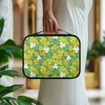 thumbnail image 3 of FKELYI Faux Leather Bible Cover with Handle St.Patrick's Day Shamrock Print Church Bible Bag Lightweight Book Organizer Holder with Zipper Pocket for Prayer Outdoor Study Supplies, 3 of 6