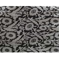 thumbnail image 4 of oneOone Georgette Viscose Fabric Leaves & Floral Block Decor Fabric Printed BTY 42 Inch Wide, 4 of 5