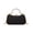 Black, variant on Glitter Silver Clutch Purse with Rhinestone Crown Clasp, Women‘s Chain Crossbody Bag with Metal Handle - Sparkling Purse for Party Wedding