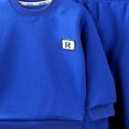 thumbnail image 4 of Boys Camo Clothes 2 Piece Graphic Printed Sweatshirt and Pants Outfit Fall Winter Clothing Set 6-12 Months 12-24 Months 2t 3t 4t 5t 6t Children Blue,2-3 Years, 4 of 4