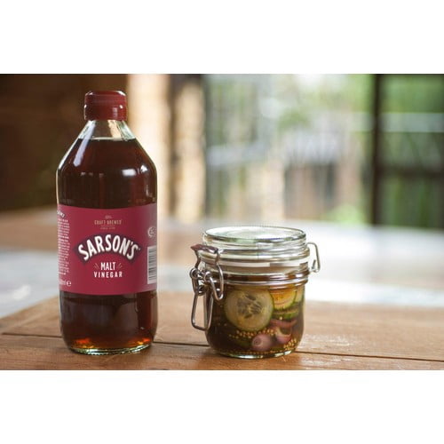 Sarson's Original Malt Vinegar 568ml, British Import (Pack of 2)