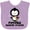 Lavender, variant on Inktastic Future Hockey Player Penguin Boys or Girls Baby Bib