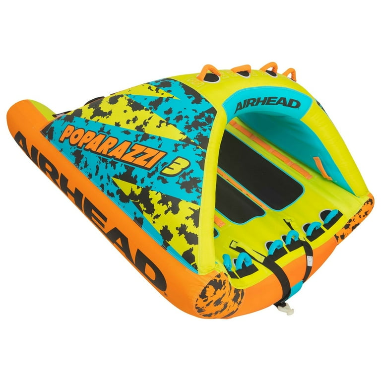 SPORTSSTUFF Poparazzi Inflatable Boating Tube for 1-3 Riders on