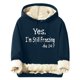 thumbnail image 2 of Sudadera con capucha para hombre, informal, a la moda, con estampado, de manga larga, con bolsillo, de poliéster, 2 of 5