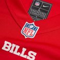 thumbnail image 4 of Men's Nike James Cook Red Buffalo Bills Alternate Game Jersey, 4 of 6