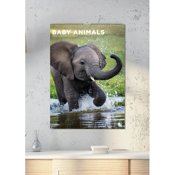 Baby Animals Calendar 2026