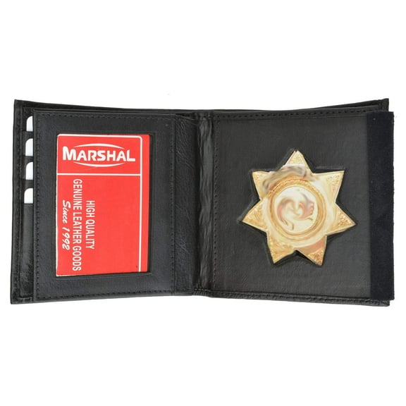 Star Badge Holder Leather Wallet 2517 TA (C)