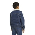 thumbnail image 2 of Levi's Boys' Faux Shearling Denim Trucker Jacket, Sizes 8-20, 2 of 12
