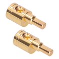 thumbnail image 1 of Reductor de cable de alimentación Acouto, 2 unidades, cobre puro chapado en oro, 4/0 a 4 AWG, 1 of 9