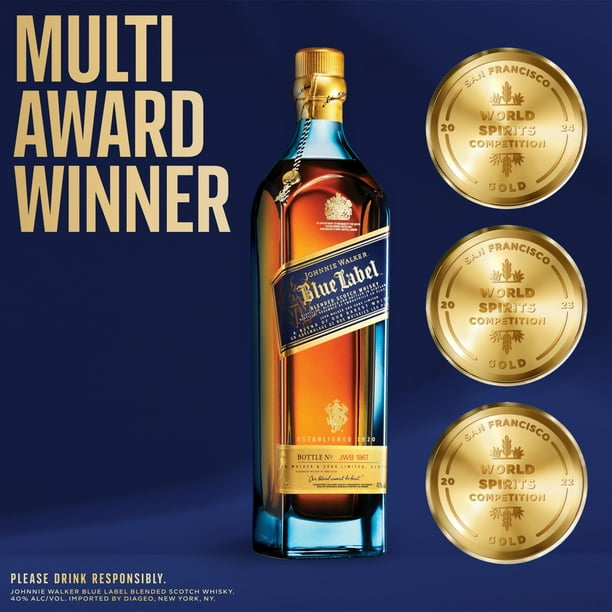 ウイスキー Johnnie Walker Blue Label 1L 40% johnnie-walker-blue-label-box-