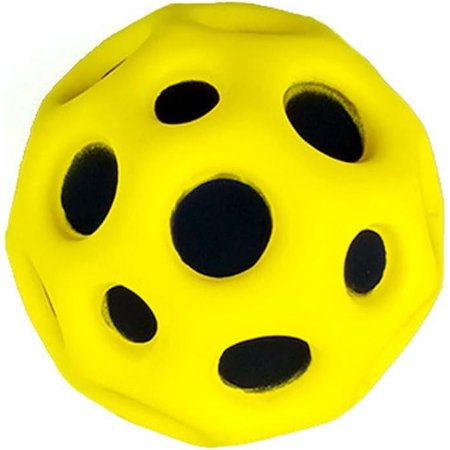 Used by Athletes as a Sport Training Ball  Super High Bouncing Ball  Great Sensory Ball for Kids  Helps Improve Hand-Eye Coordination (Yellow)