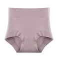 thumbnail image 4 of Women's High Waisted Underwear Comfortable Breathable Plus Size Panties Belly Control Soft Everyday Wear, 4 of 4