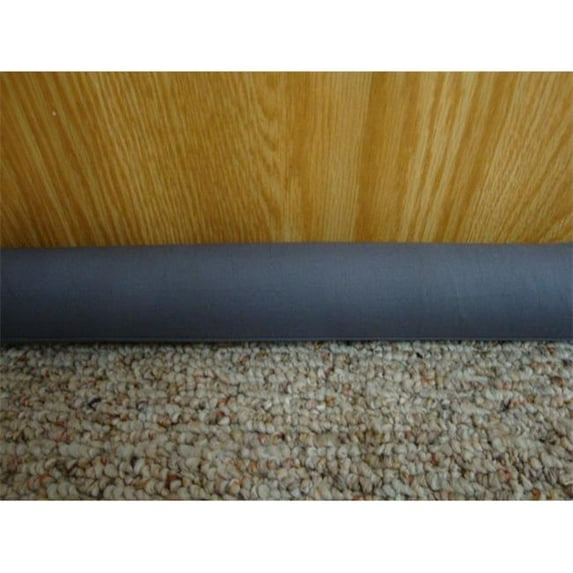 Maine Sales BW2X3210 2 x 32 in. Door Draft Stopper Filled with Unscented Buckwheat- Slate Gray