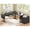 Black, variant on L Shaped Electric Standing Desk with File Cabinet, Height Adjustable Computer Desk, Modern Home Office Desk