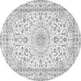 thumbnail image 1 of Ahgly Company Indoor Round Persian Gray Traditional Area Rugs, 6' Round, 1 of 1