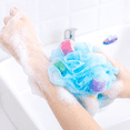 thumbnail image 3 of Loofah Bath Sponge,Small Size Colorful Loofahs,Soft Exfoliating Shower Lufa,Mesh Bath and Shower Sponge for Kids and Adults, 3 of 6