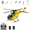 Yellow, variant on RC ERA C180 1/25 Scale 2.4GHz RC Helicopter Single Rotor 6-Axis Gyro Brushless Motor RC Aircraft Model with Optical Flow Positioning & Barometric Altitude Hold RTF (Yellow/2 Battery)