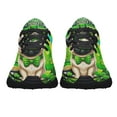 thumbnail image 5 of Pug Dog Happy St Patrick's Day Shoes Sneakers Black Size 5, 5 of 7