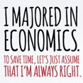thumbnail image 2 of CafePress - Majored In Economics Body Suit - Baby Light Bodysuit, Size Newborn - 24 Months, 2 of 4