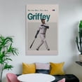 thumbnail image 6 of Ken Griffey Jr Canvas Poster Poster Decorative Painting Canvas Wall Art Living Room Posters Bedroom Painting 20x30inch(50x75cm), 6 of 6
