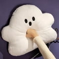 thumbnail image 2 of Cute Cloud Ghost Plush Doll Toy Gift Cartoon Style Children's Rag Doll Doll Made Of Cotton Short Plush For Soft And Comforting Touch 38*48Cm 400G Portable For Home, 2 of 3