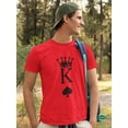 thumbnail image 2 of King T-Shirt Men -GoatDeals Designs, Male Large, 2 of 4